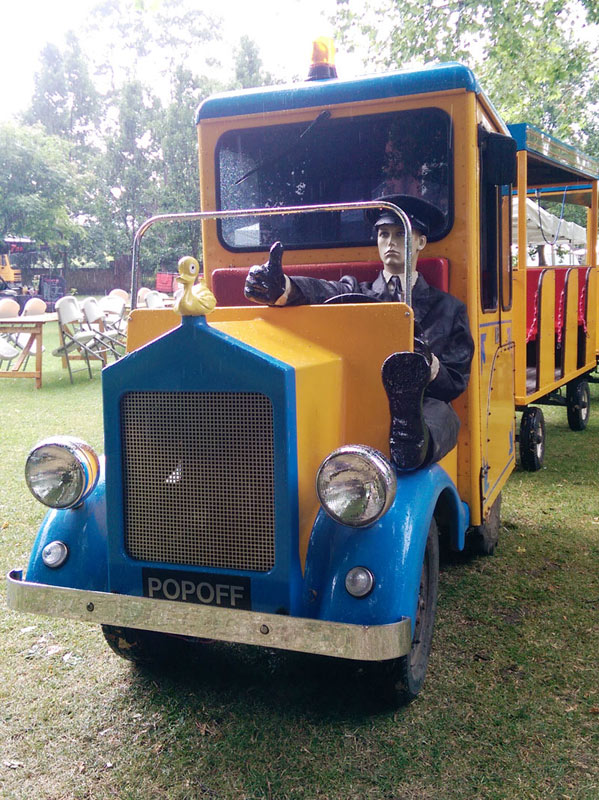 The Land Train before the Ealing Show 2014