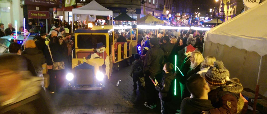 The Land Train at Ramsgate Decmber 2014